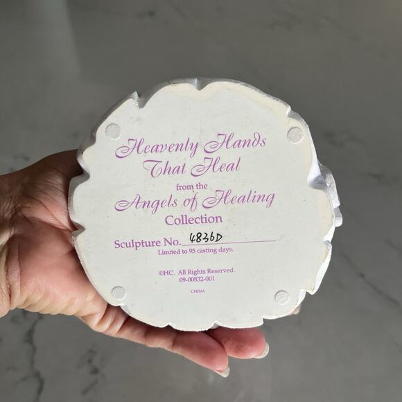 Angels Of Healing Collection Heavenly Hands that Heal Sculpture No. 4836D - Picture 4 of 8